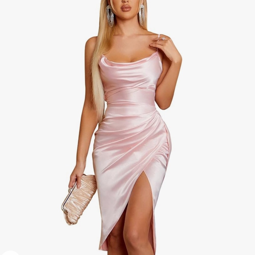 Satin Slip Dress
